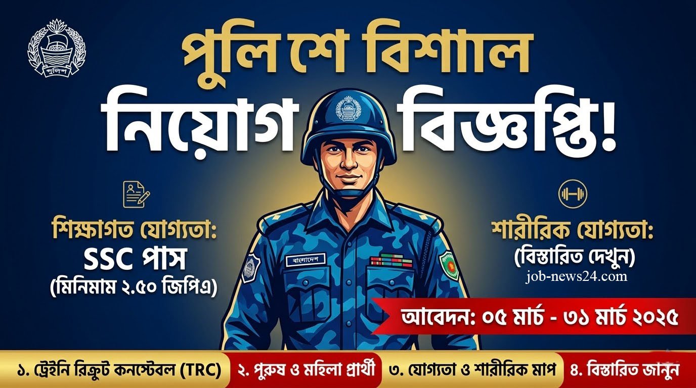 Police Constable Job Circular bd