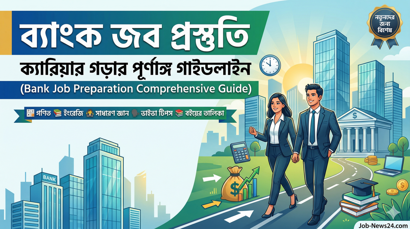 ব্যাংক জব প্রস্তুতির বই এবং গাইডলাইন