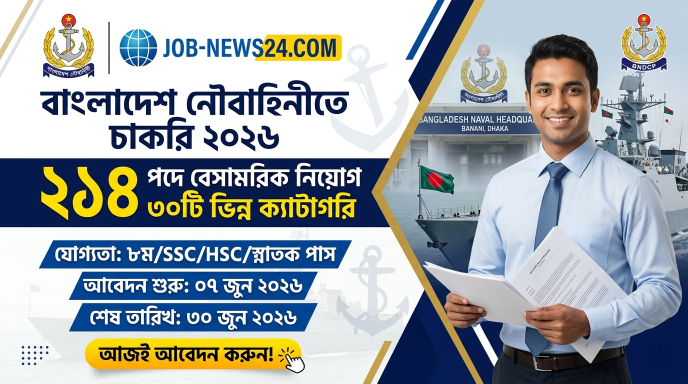 BNDCP Job Circular 2026