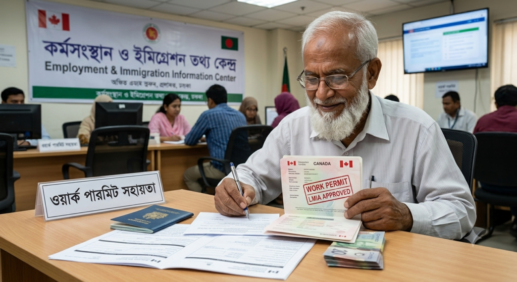 ট্যুরিস্ট ভিসা থেকে ওয়ার্ক ভিসা