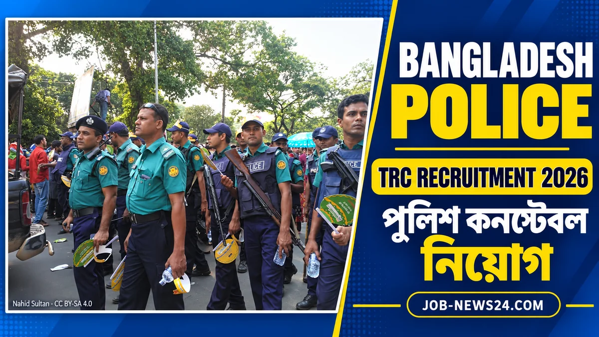 Police TRC — পুলিশ কনস্টেবল নিয়োগ ২০২৬ — Bangladesh Police personnel, 2015